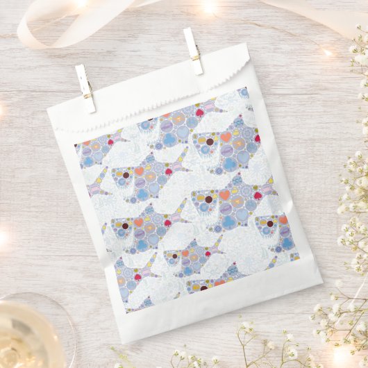 Haipapiertasche Geschenktütchen (Ausgeschnitten)