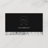 Hair Artist Visitenkarte (Rückseite)