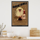 Hair Ball Tonic Poster (Küche)