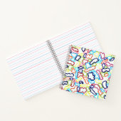 Hair Bands Square Notebook Notizblock (Innenseite)