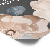 Hair Beauty Salon Beautician Menu Price Poster (Ecke)