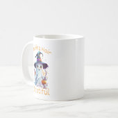 Hair Bootiful Funny Beängstigend Ghost Halloween Kaffeetasse (Vorderseite Links)