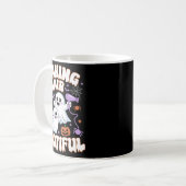 Hair bootischer Halloween Spooky Ghosts Hair mache Kaffeetasse (Vorderseite Links)