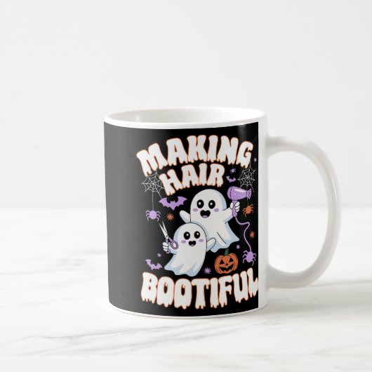 Hair bootischer Halloween Spooky Ghosts Hair mache Kaffeetasse (Rechts)