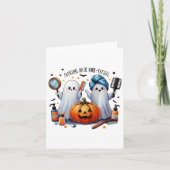 Hair Bootiween Hair Stylist Ghost Karte (Vorderseite)