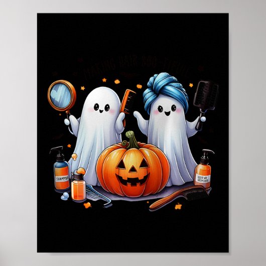 Hair Bootiween Hair Stylist Ghost Poster (Vorne)