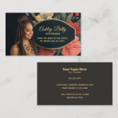 Hair Braider Slogans Business Cards Visitenkarte (Vorne/Hinten)