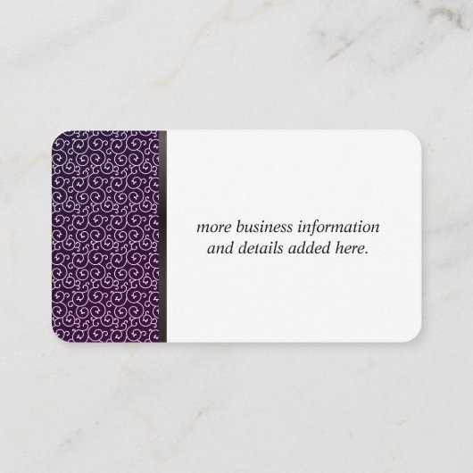 Hair by terminkarte (Rückseite)