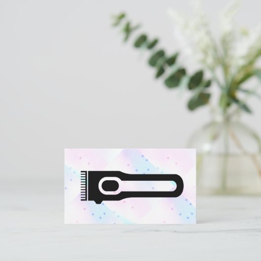 Hair Clipper | Barber | Barber Clippers Visitenkarte (Stehend Vorderseite)