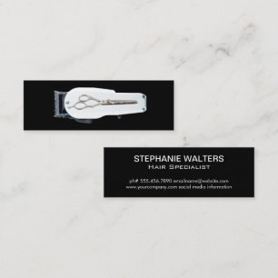 Hair Clipper Salonschere Mini Visitenkarte