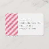 Hair Clippers Visitenkarte (Rückseite)