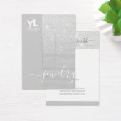 Hair Clips Display Glamour Silver Glitzer Glam (Schreibtisch)