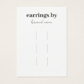 Hair Clips Visitenkarte anzeigen (Vorderseite)