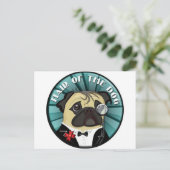 Hair der Hunde Postkarte (Stehend Vorderseite)