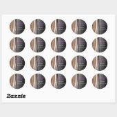 Hair Designed Round Sticker (Blatt)