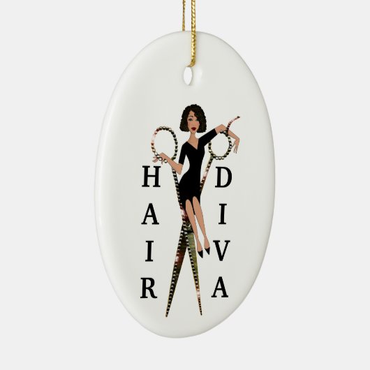 Hair DIVA Keramik Ornament (Rechts)