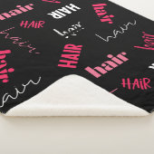 Hair Dresser Sherpa Blanket Sherpadecke (3/4)