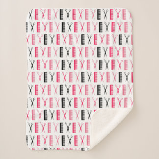 Hair Dresser Sherpa Blanket Sherpadecke