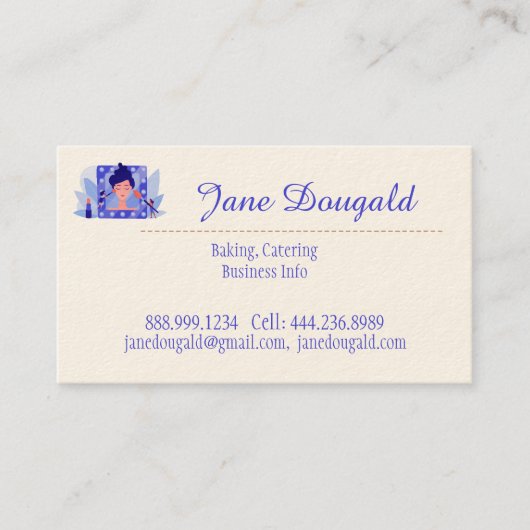 Hair Dresser Stylist Beauty Salon Wellness-Center Visitenkarte (Vorderseite)