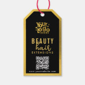 Hair Extensions Packaging Hang-Logo für die Haare- Geschenkanhänger (Vorderseite)