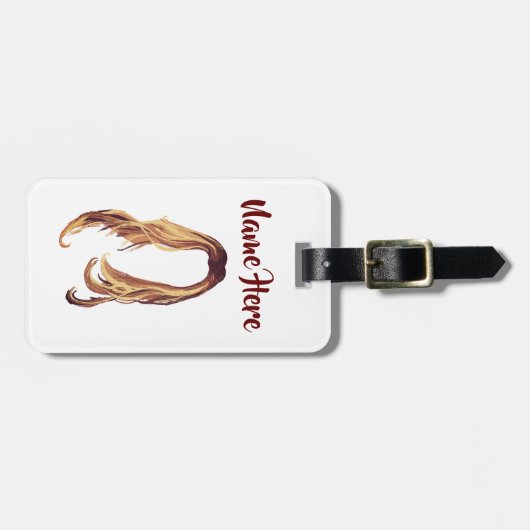 Hair Gepäckanhänger (Vorderseite horizontal)
