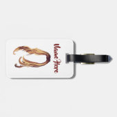 Hair Gepäckanhänger (Rückseite horizontal)