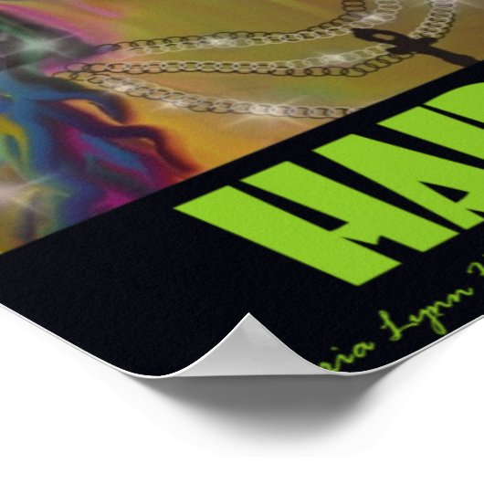 Hair God Art Poster (Ecke)