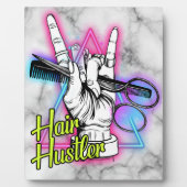 Hair Hustler Fotoplatte (Vorderseite)