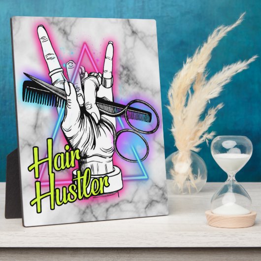 Hair Hustler Fotoplatte (Seite)