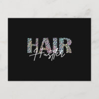 Hair Hustler Friseur Leo Print bunt