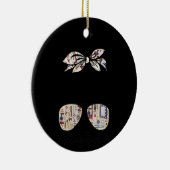 Hair Hustler Friseursalon Friseur Messy B Keramik Ornament (Rechts)