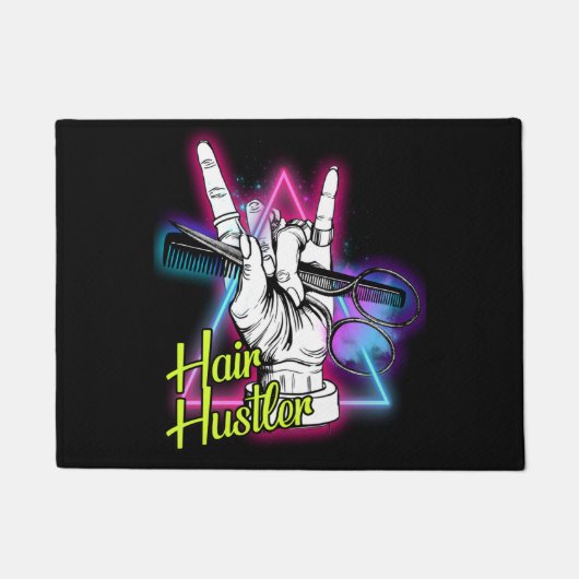 Hair Hustler Fußmatte (Vorderseite)