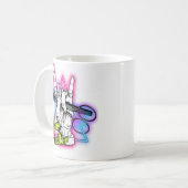Hair Hustler Kaffeetasse (Vorderseite Links)