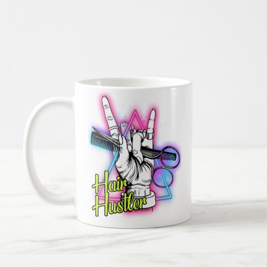 Hair Hustler Kaffeetasse (Links)