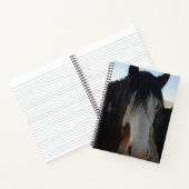 Hair in the Eyes Spiral Notebook Notizblock (Innenseite)