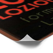 Hair Lotion, Italien, Eucrinina Vintage Werbung Poster (Ecke)