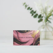 Hair Make up Artist Beauty Visitenkarte (Stehend Vorderseite)