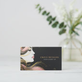 Hair Make up Artist Beauty Visitenkarte (Stehend Vorderseite)