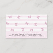 Hair | Makeup Visitenkarte (Rückseite)