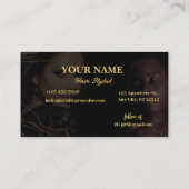 Hair Nail Salon Wellness-Center Lux Visitenkarte (Rückseite)