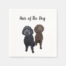 "Hair of the Dog" Hochzeitscocktail Napkins