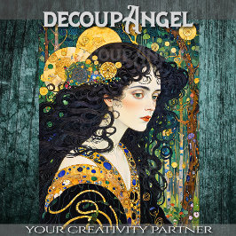 Hair of the Earth - Decoupage - Seidenpapier