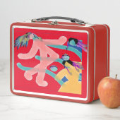 HAIR Retro Alte Schule Metall Brotdose (Beispiel)