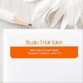 Hair Salon Address Labels (Insitu)