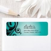 Hair Salon Address Labels (Insitu)
