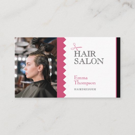 Hair Salon | BERUFLICH Visitenkarte (Vorderseite)