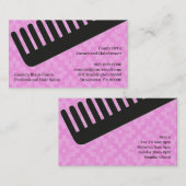 Hair Salon Business Card mit Terminabsprache Terminkarte (Vorne/Hinten)