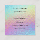 Hair Salon Business Card Terminkarte (Rückseite)