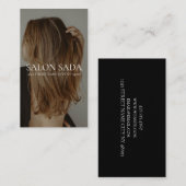 Hair Salon Business Card Visitenkarte (Vorne/Hinten)