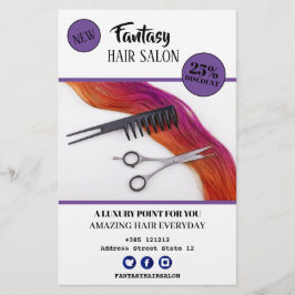 Hair Salon Business Design Flyer